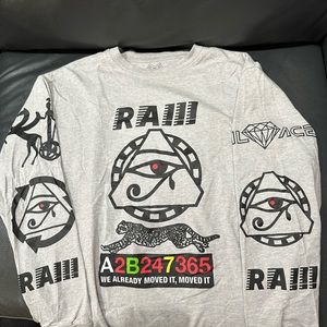 COPY - PALACE Raa long sleeve tee ILLuminati